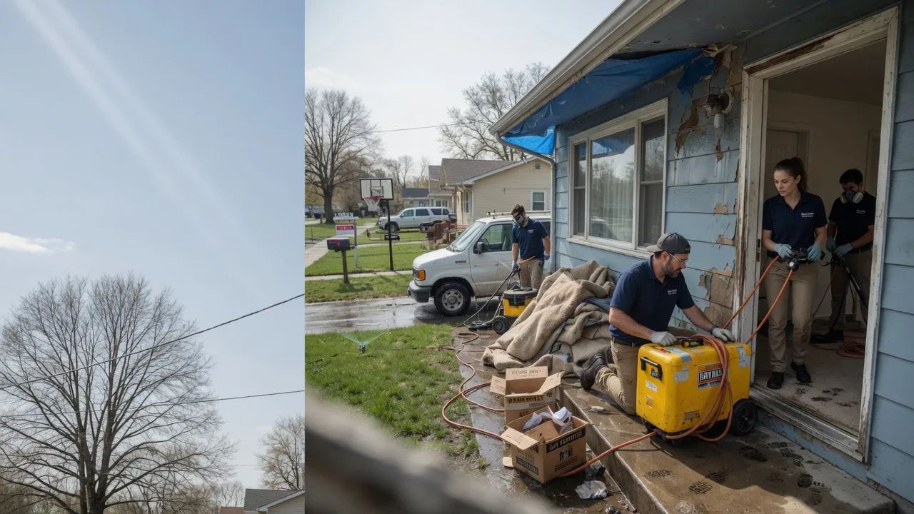 Basement Flood Cleanup in Searsboro, IA near me